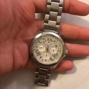 Fossil silver watch
